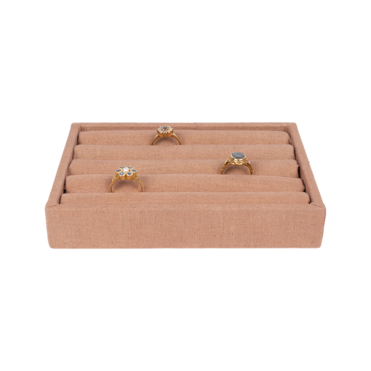 Cotton ring display terra